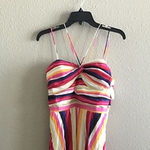 Luxxel Striped Maxi Dress